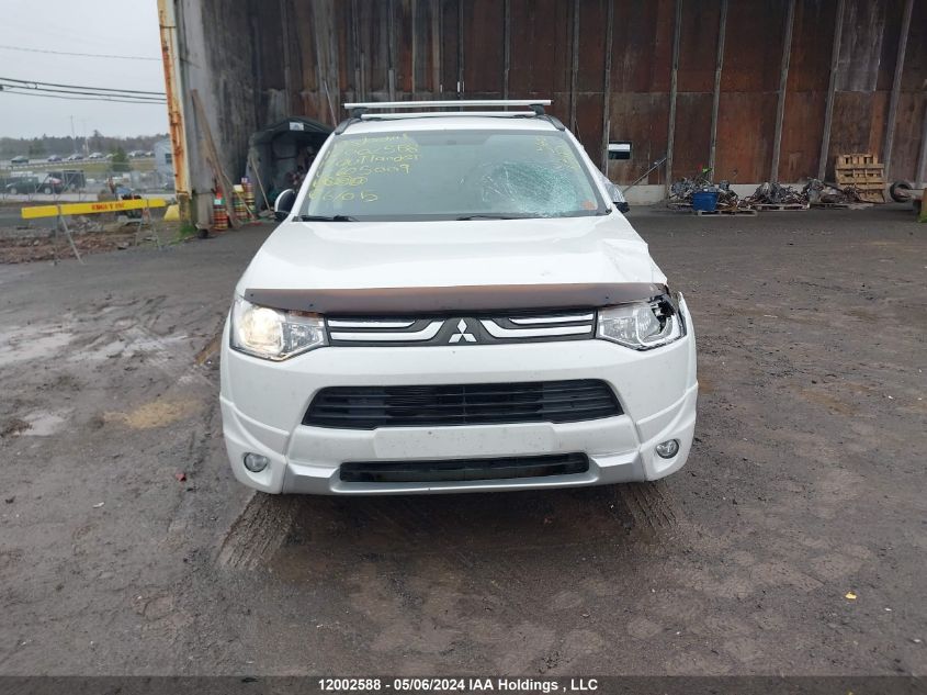 2014 Mitsubishi Outlander Se VIN: JA4JZ3AX0EZ605009 Lot: 12002588