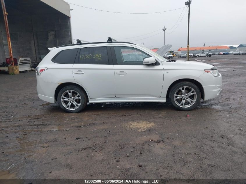 2014 Mitsubishi Outlander Se VIN: JA4JZ3AX0EZ605009 Lot: 12002588