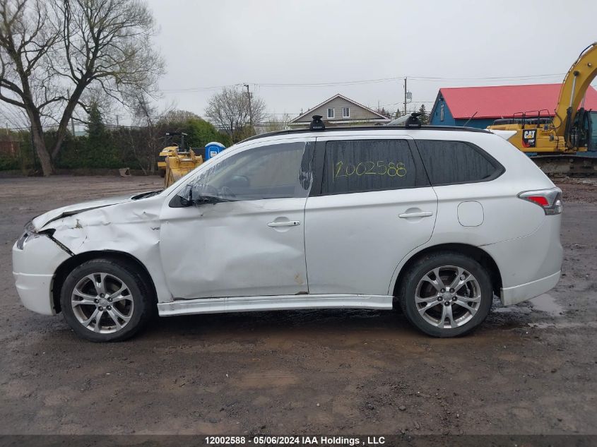 2014 Mitsubishi Outlander Se VIN: JA4JZ3AX0EZ605009 Lot: 12002588