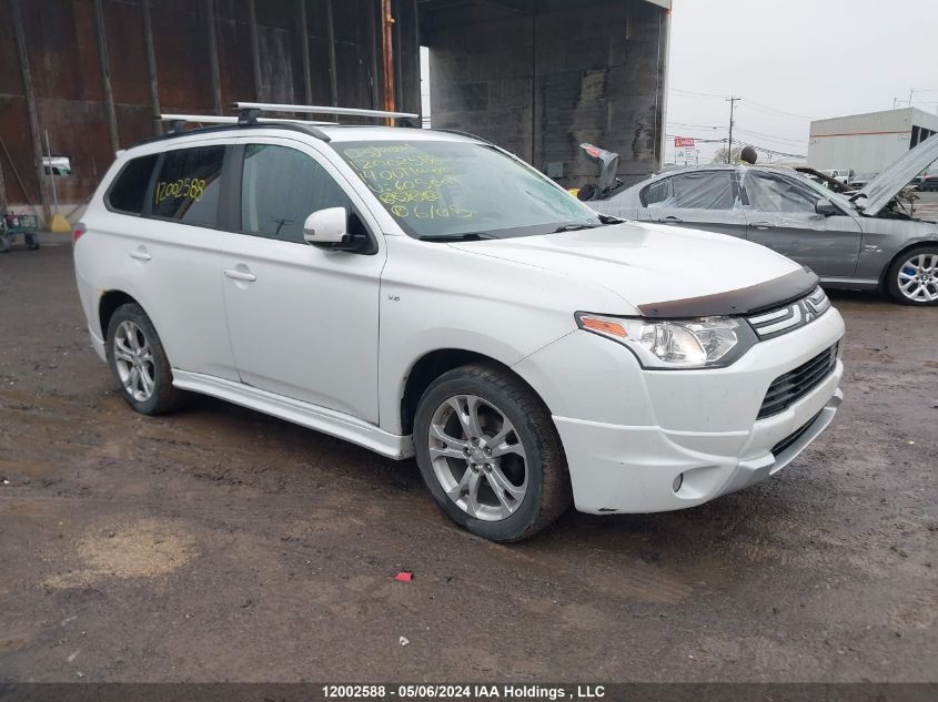 2014 Mitsubishi Outlander Se VIN: JA4JZ3AX0EZ605009 Lot: 12002588