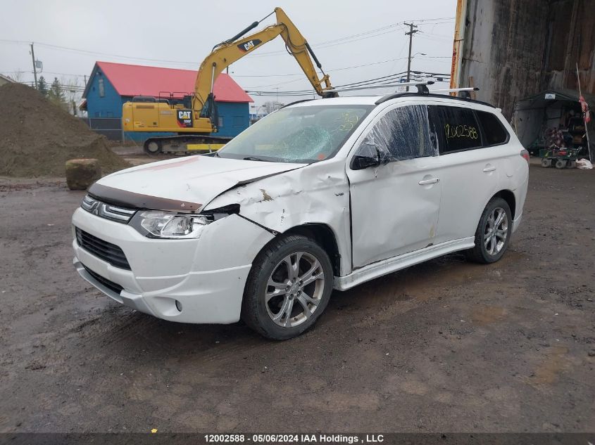 2014 Mitsubishi Outlander Se VIN: JA4JZ3AX0EZ605009 Lot: 12002588