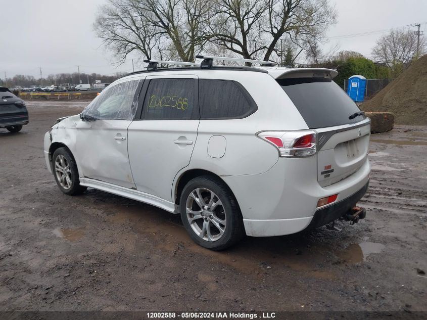 2014 Mitsubishi Outlander Se VIN: JA4JZ3AX0EZ605009 Lot: 12002588