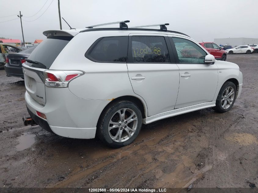 2014 Mitsubishi Outlander Se VIN: JA4JZ3AX0EZ605009 Lot: 12002588