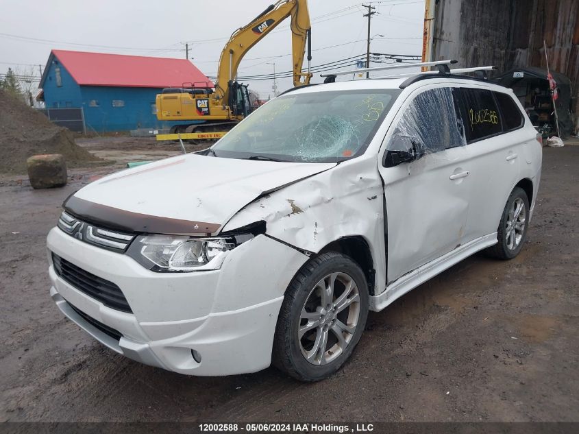 2014 Mitsubishi Outlander Se VIN: JA4JZ3AX0EZ605009 Lot: 12002588