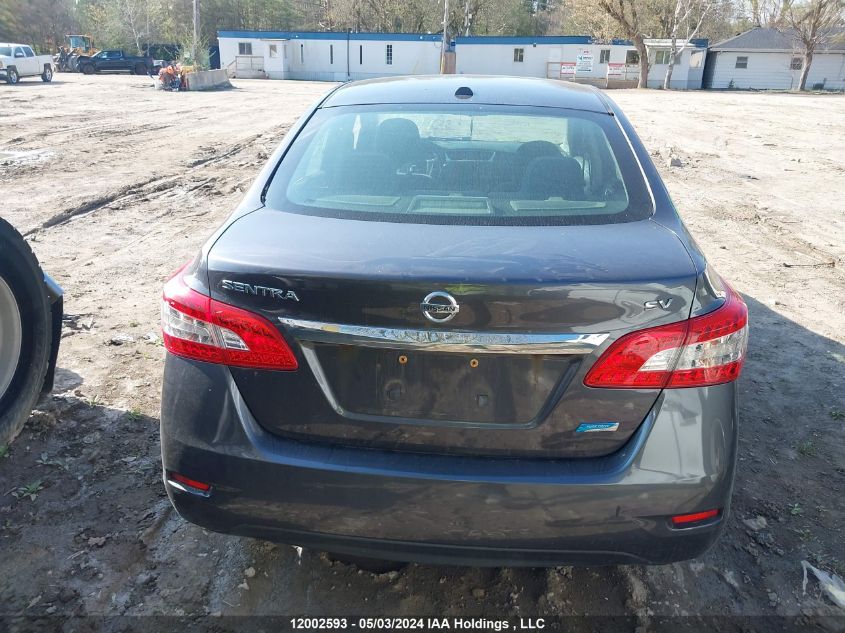 2013 Nissan Sentra VIN: 3N1AB7AP4DL633938 Lot: 12002593