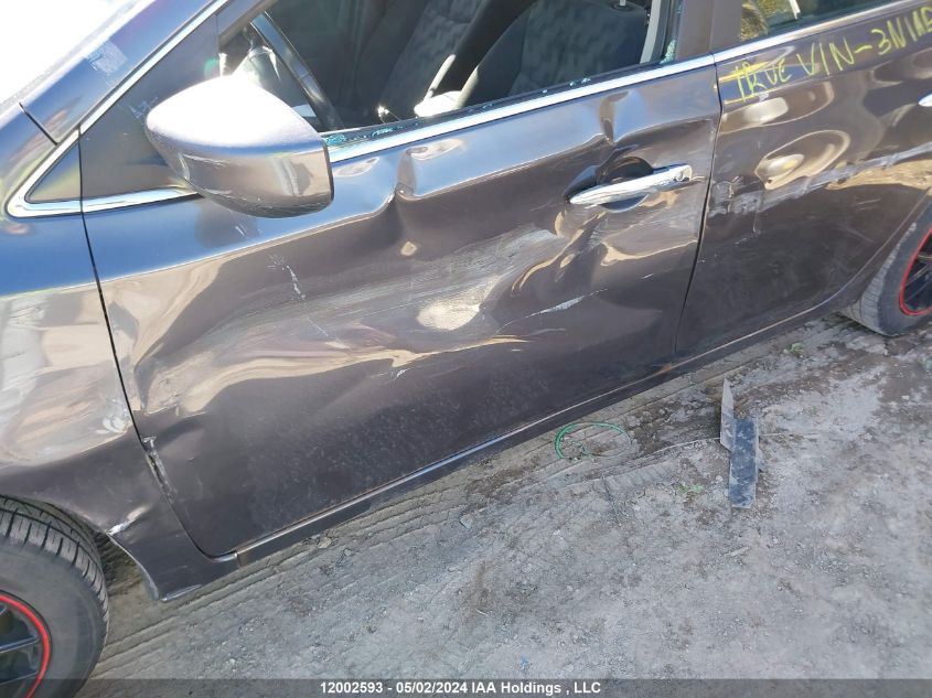 2013 Nissan Sentra VIN: 3N1AB7AP4DL633938 Lot: 12002593