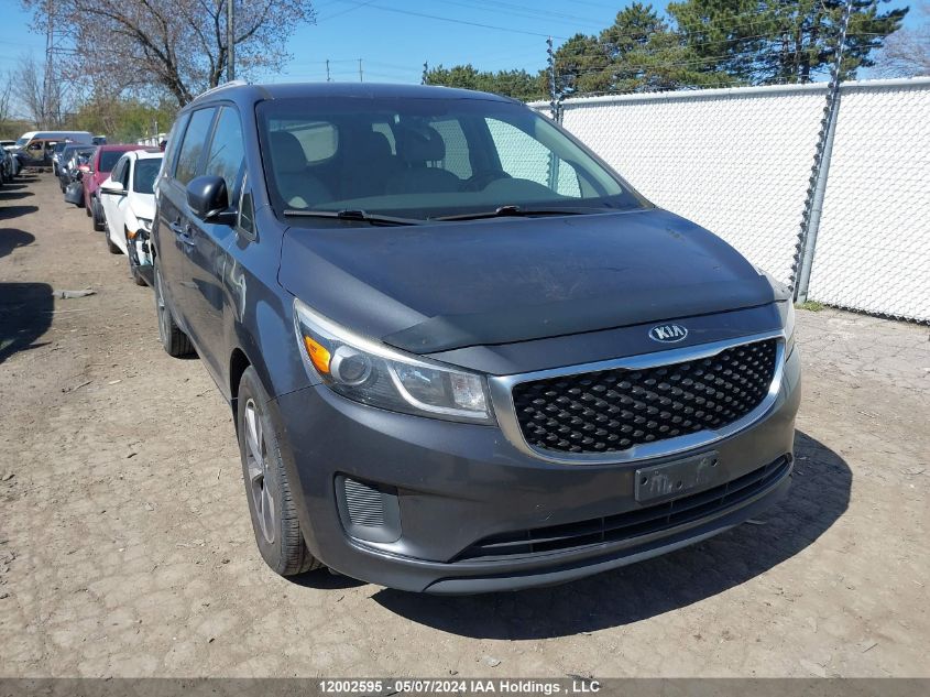 2015 Kia Sedona Lx VIN: KNDMB5C14F6024854 Lot: 12002595