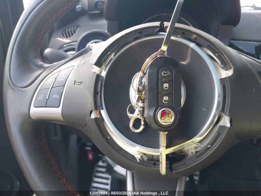 2015 Fiat 500 Abarth VIN: 3C3CFFFH6FT689988 Lot: 12002601