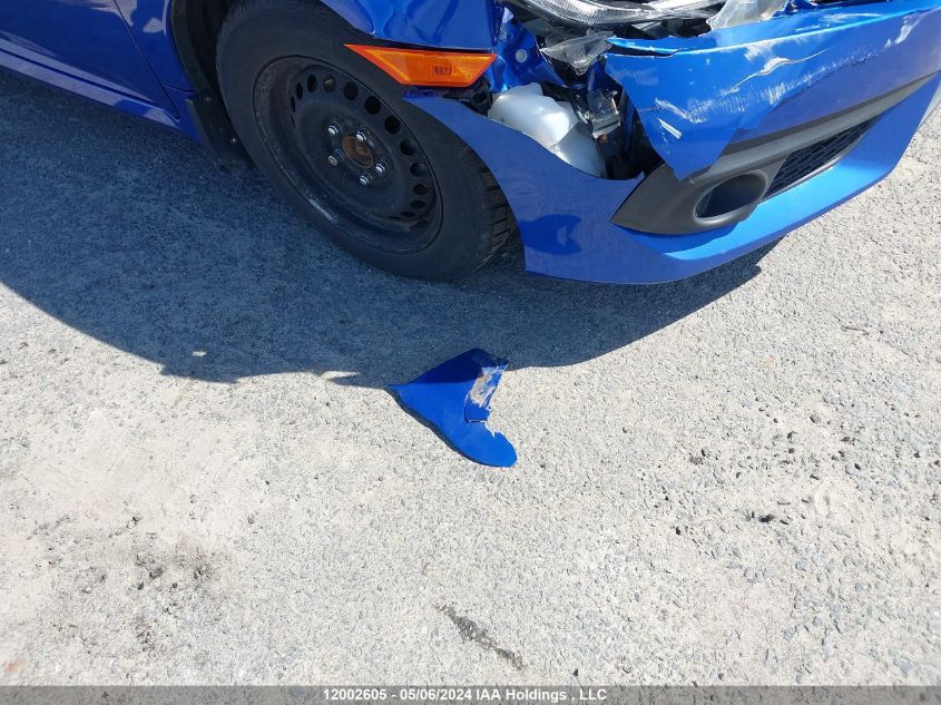 2018 Honda Civic Ex VIN: 2HGFC2F88JH006220 Lot: 12002605