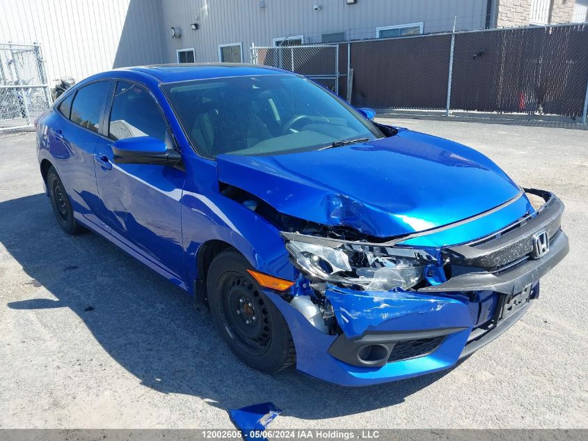 2018 Honda Civic Ex VIN: 2HGFC2F88JH006220 Lot: 12002605