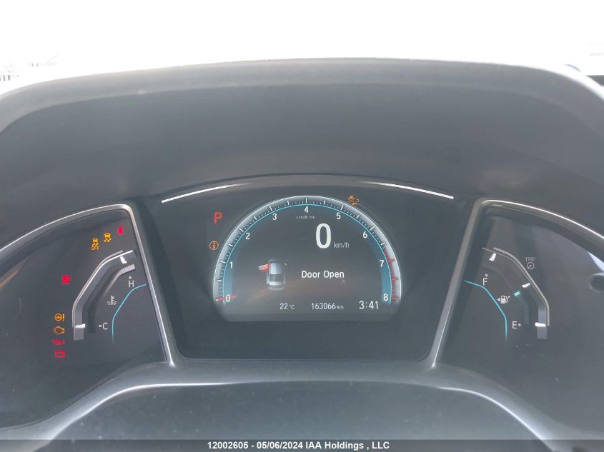 2018 Honda Civic Ex VIN: 2HGFC2F88JH006220 Lot: 12002605