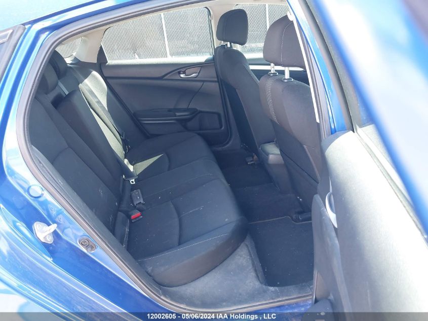 2018 Honda Civic Ex VIN: 2HGFC2F88JH006220 Lot: 12002605