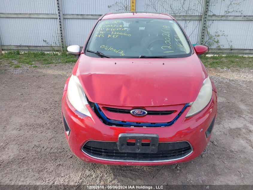 2011 Ford Fiesta Se VIN: 3FADP4EJ7BM126660 Lot: 12002618