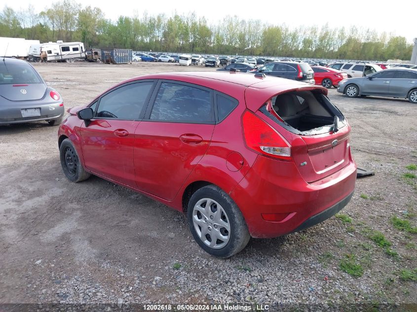 2011 Ford Fiesta Se VIN: 3FADP4EJ7BM126660 Lot: 12002618