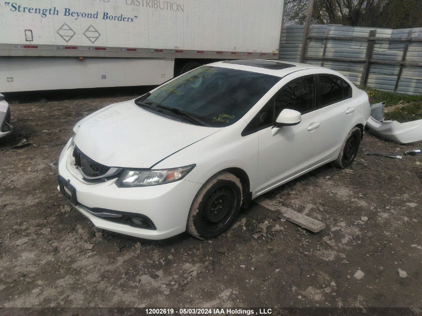 2013 Honda Civic Ex 4Dr VIN: 2HGFB2E58DH007561 Lot: 12002619