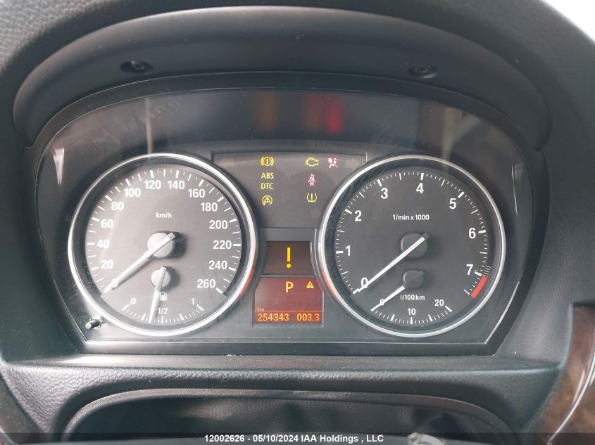 2009 BMW 3 Series VIN: WBAPK73559A454743 Lot: 12002626