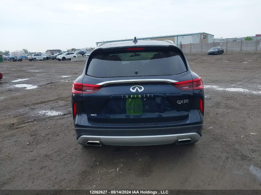 2021 Infiniti Qx50 VIN: 3PCAJ5CB3MF124377 Lot: 12002627