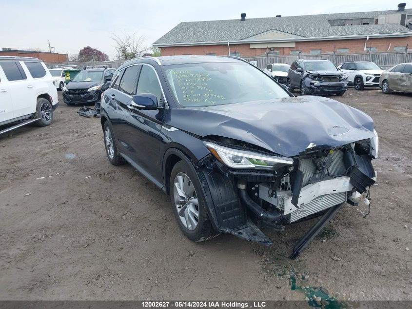 2021 Infiniti Qx50 VIN: 3PCAJ5CB3MF124377 Lot: 12002627