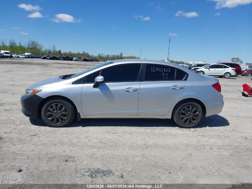 2012 Honda Civic VIN: 2HGFB2F44CH056681 Lot: 12002628