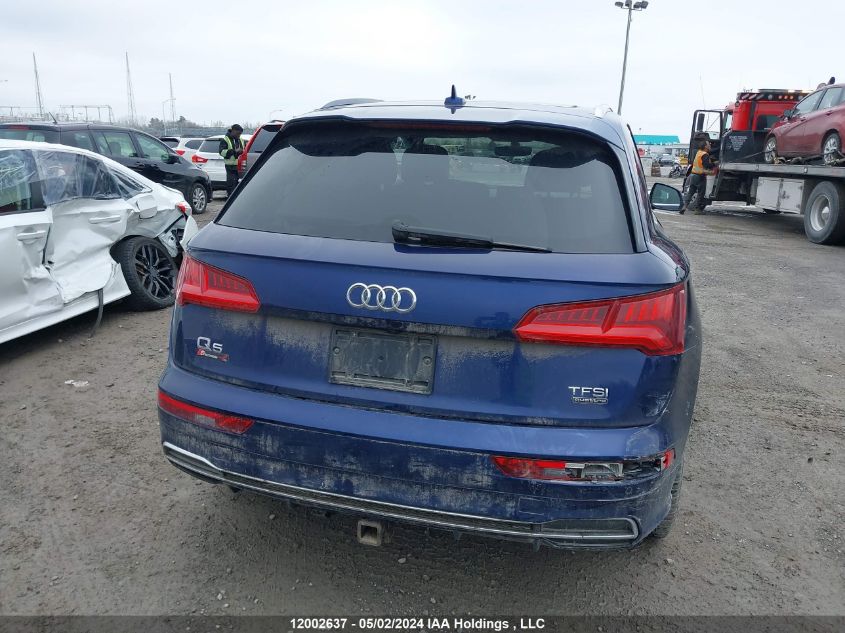 2018 Audi Q5 VIN: WA1ENAFY7J2012639 Lot: 12002637