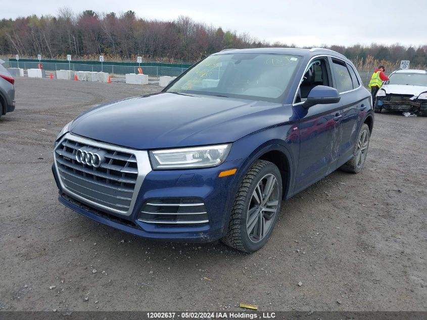 2018 Audi Q5 VIN: WA1ENAFY7J2012639 Lot: 12002637