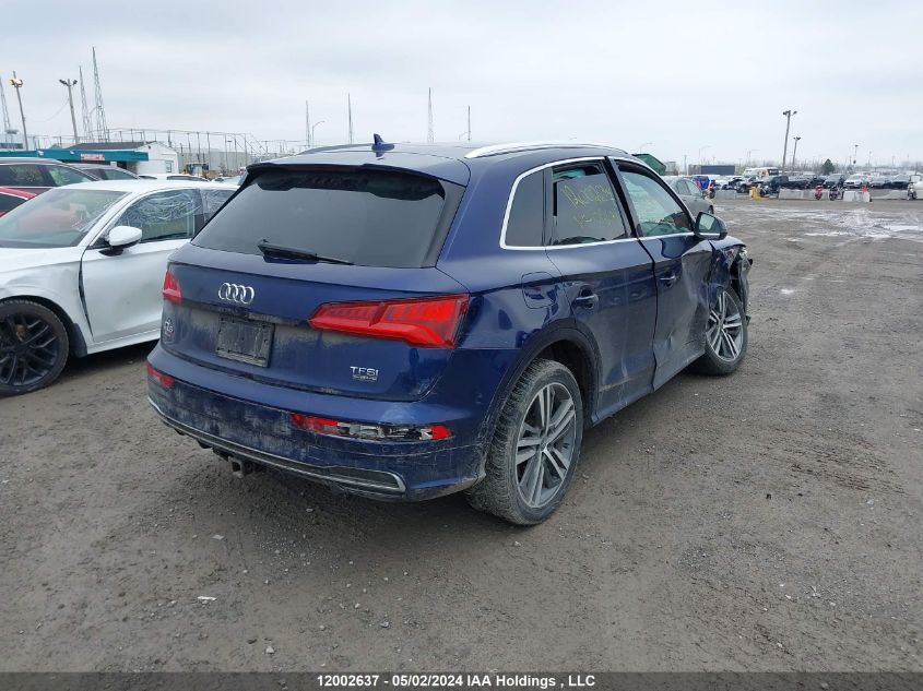 2018 Audi Q5 VIN: WA1ENAFY7J2012639 Lot: 12002637