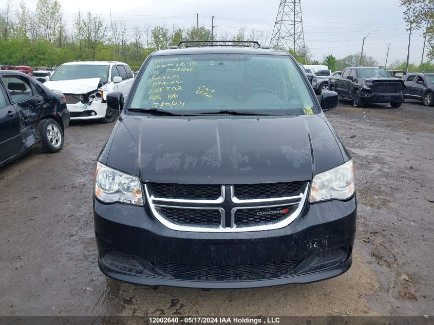 2013 Dodge Grand Caravan Sxt VIN: 2C4RDGBG1DR665502 Lot: 12002640
