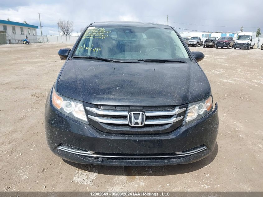2014 Honda Odyssey VIN: 5FNRL5H62EB505812 Lot: 12002649