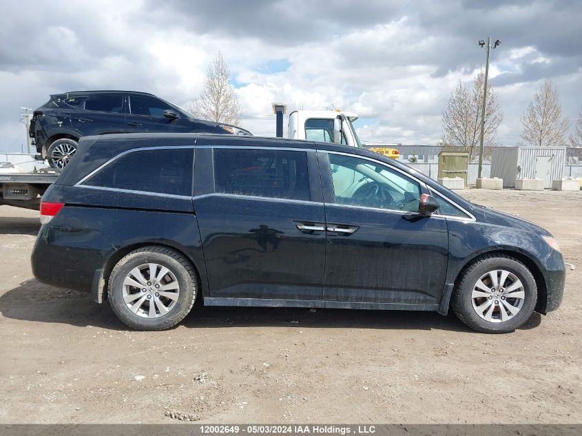 2014 Honda Odyssey VIN: 5FNRL5H62EB505812 Lot: 12002649