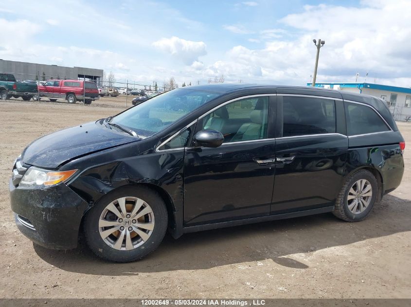 2014 Honda Odyssey VIN: 5FNRL5H62EB505812 Lot: 12002649
