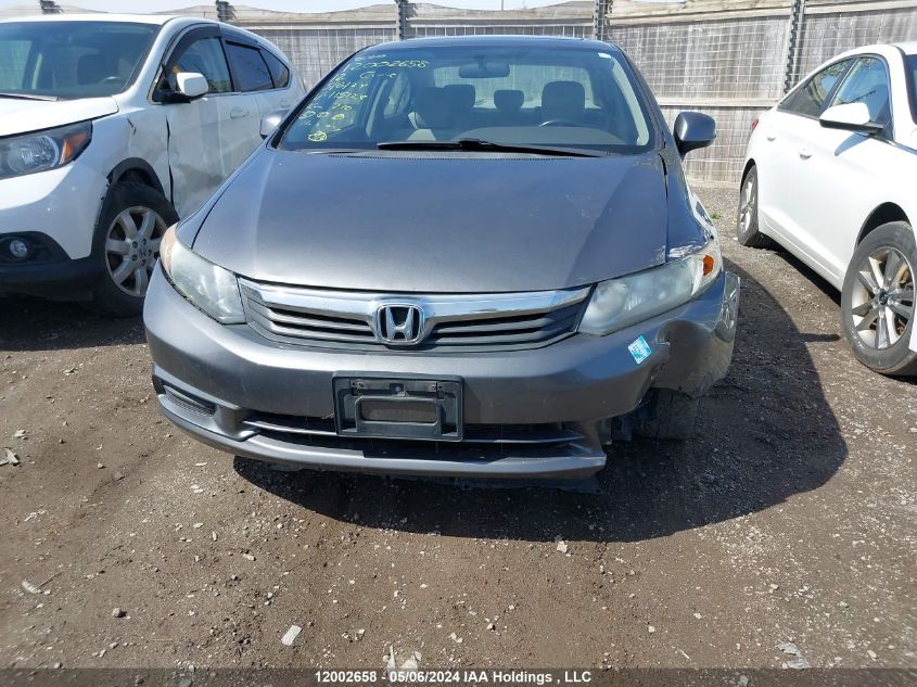 2012 Honda Civic Sdn VIN: 2HGFB2F51CH115128 Lot: 12002658