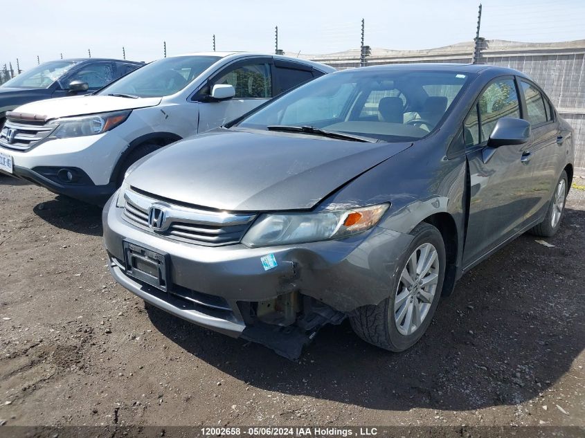 2012 Honda Civic Sdn VIN: 2HGFB2F51CH115128 Lot: 12002658