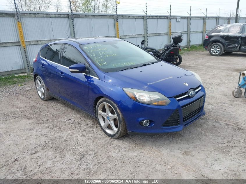 2012 Ford Focus Titanium VIN: 1FAHP3N29CL275336 Lot: 12002666