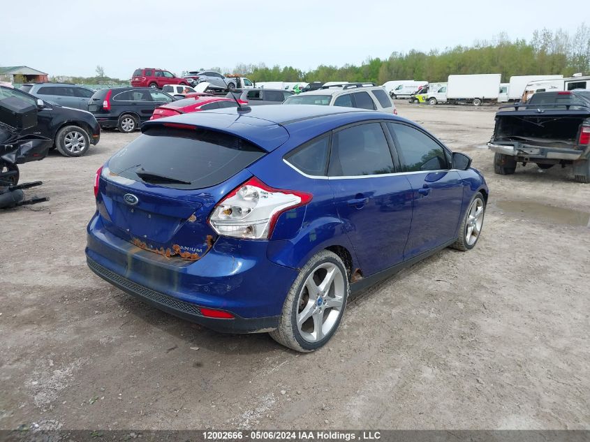 2012 Ford Focus Titanium VIN: 1FAHP3N29CL275336 Lot: 12002666