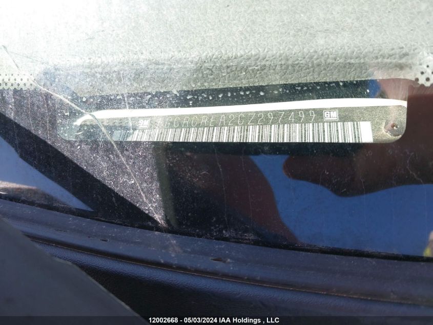 2012 Chevrolet Silverado 1500 VIN: 1GCRCREA2CZ297499 Lot: 12002668