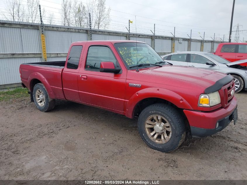 2007 Ford Ranger Super Cab VIN: 1FTYR44E87PA09455 Lot: 12002682