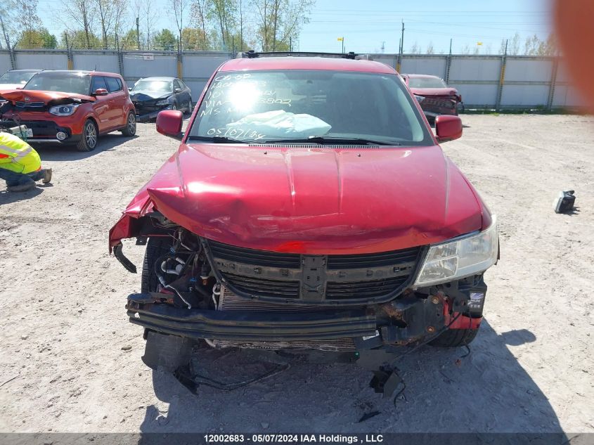 2010 Dodge Journey R/T VIN: 3D4PH6FVXAT253802 Lot: 12002683