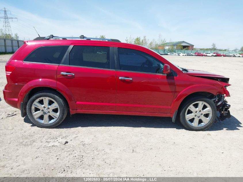 2010 Dodge Journey R/T VIN: 3D4PH6FVXAT253802 Lot: 12002683