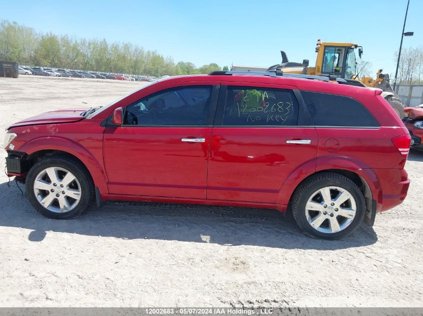 2010 Dodge Journey R/T VIN: 3D4PH6FVXAT253802 Lot: 12002683