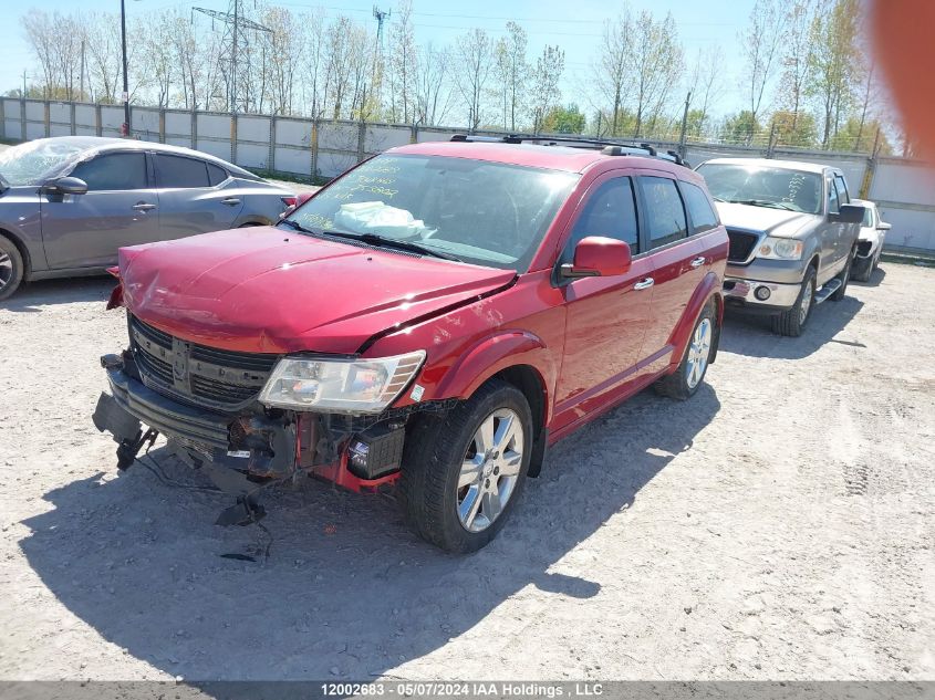 2010 Dodge Journey R/T VIN: 3D4PH6FVXAT253802 Lot: 12002683