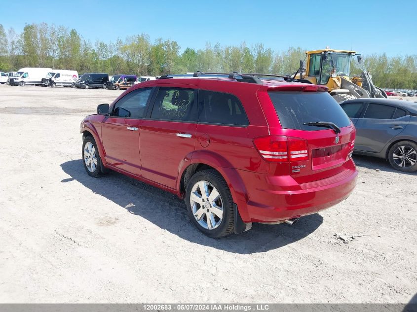 2010 Dodge Journey R/T VIN: 3D4PH6FVXAT253802 Lot: 12002683