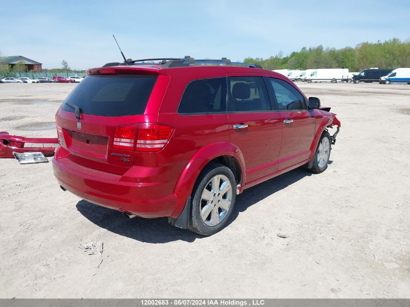 2010 Dodge Journey R/T VIN: 3D4PH6FVXAT253802 Lot: 12002683