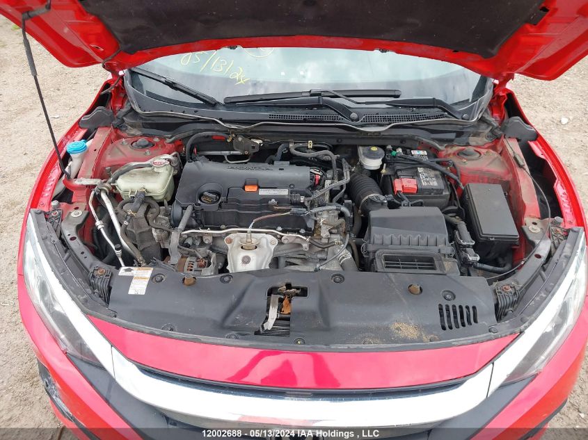 2018 Honda Civic Ex 4Dr VIN: 2HGFC2F85JH042091 Lot: 12002688