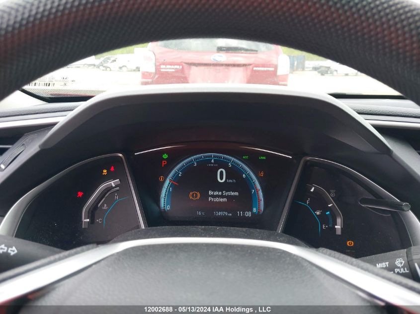 2018 Honda Civic Ex 4Dr VIN: 2HGFC2F85JH042091 Lot: 12002688