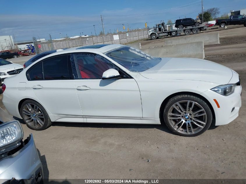 2018 BMW 3 Series 330I xDrive VIN: WBA8D9C57JEM33805 Lot: 12002692