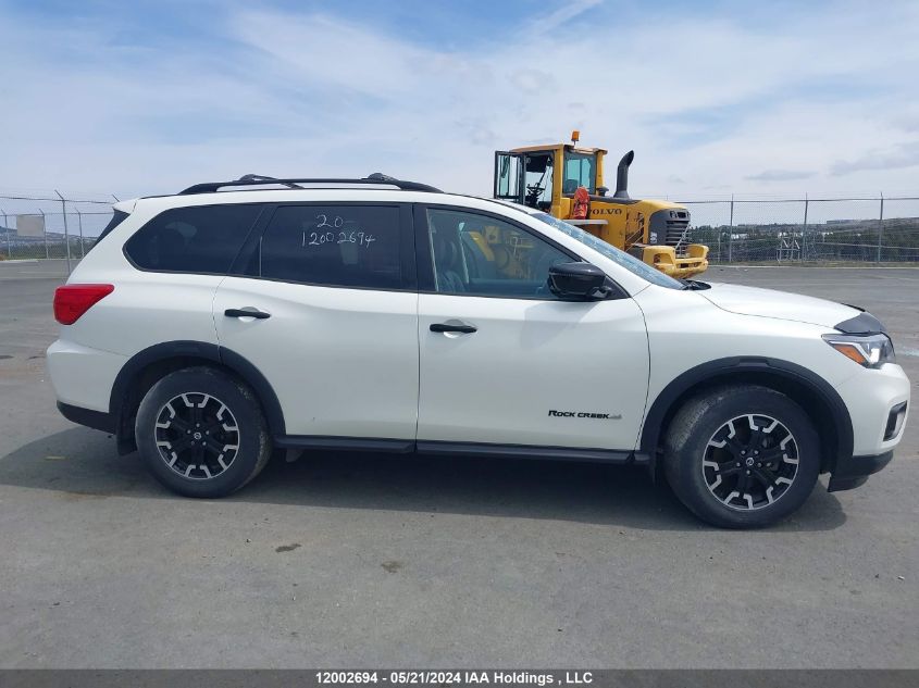 2020 Nissan Pathfinder Sl VIN: 5N1DR2CMXLC635811 Lot: 12002694