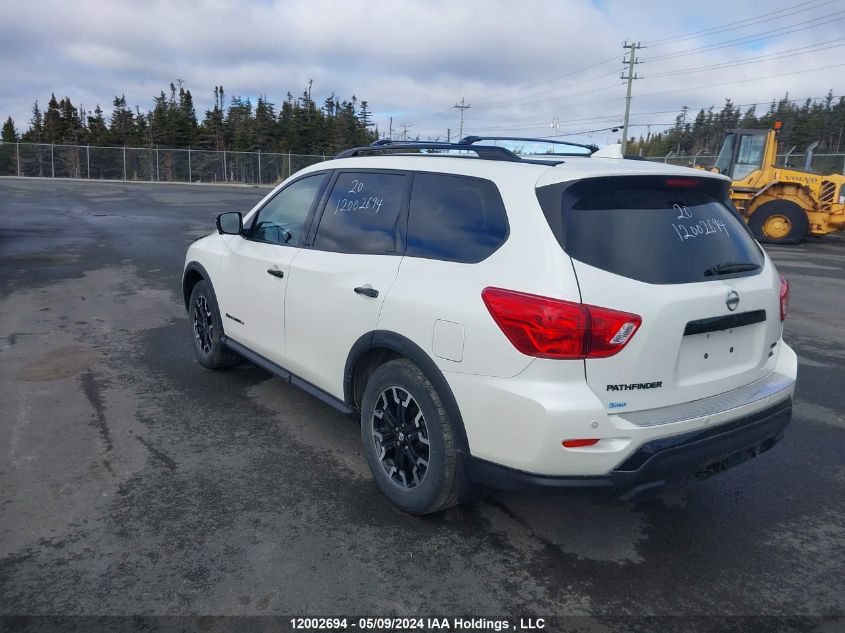 2020 Nissan Pathfinder Sl VIN: 5N1DR2CMXLC635811 Lot: 12002694