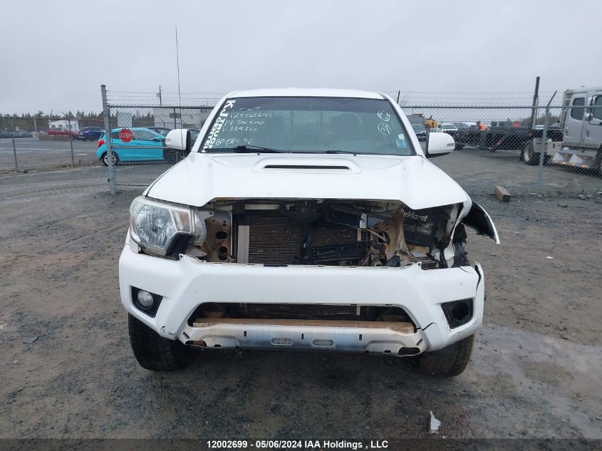 2014 Toyota Tacoma Double Cab Long Bed VIN: 5TFMU4FN9EX019712 Lot: 12002699