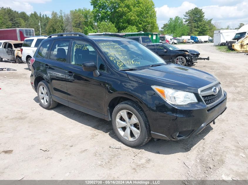 2015 Subaru Forester VIN: JF2SJCCC8FH498456 Lot: 12002700