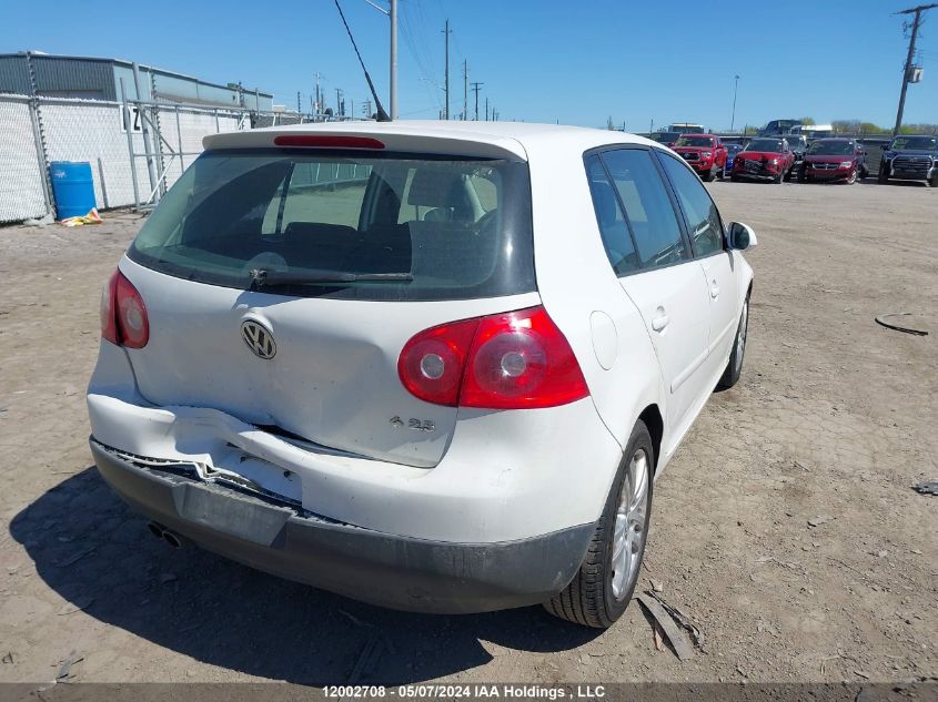 2009 Volkswagen Rabbit VIN: WVWDA71K09W139837 Lot: 12002708